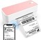 ASprink&#xAE; - Bluetooth Thermal Label Printer | 241BT - Pink Small Business &#x26; Packages